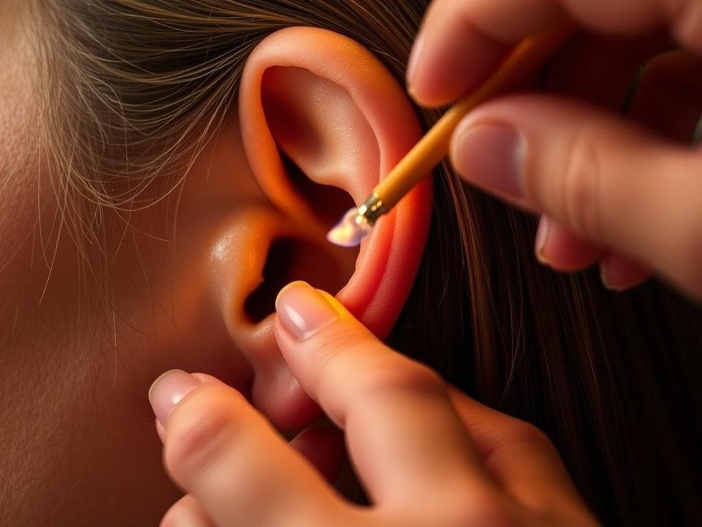 ear candling process